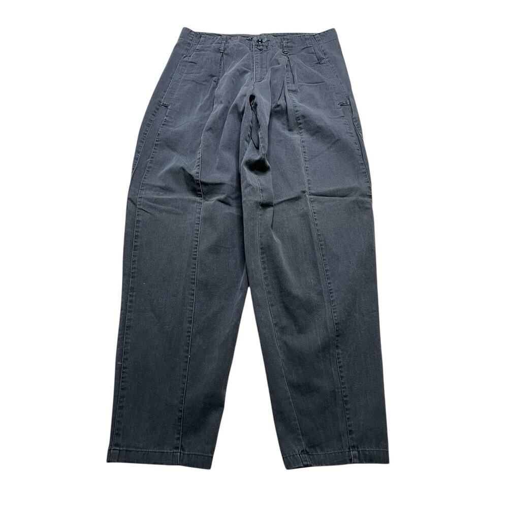 Vintage 90s Onyx Pleated Work‎ Pants Gray/Black Sz 36 Actual 34x31 Made in USA